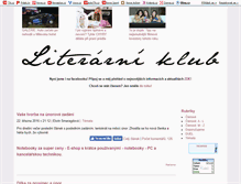 Tablet Screenshot of literarni-klub.blog.cz