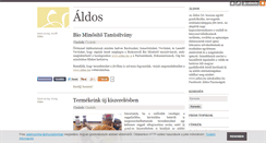 Desktop Screenshot of aldos.blog.hu