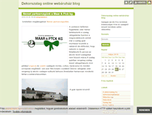 Tablet Screenshot of dekorszalag.blog.hu