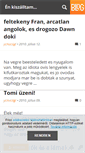Mobile Screenshot of enkiszalltam.blog.hu