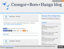 Tablet Screenshot of csongorborshanga.blog.hu