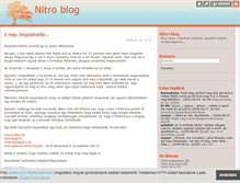 Tablet Screenshot of nitroblog.blog.hu