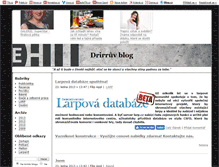 Tablet Screenshot of drirr.blog.cz