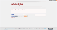 Desktop Screenshot of mintkettojas.blog.hu