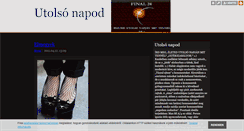 Desktop Screenshot of final24.blog.hu