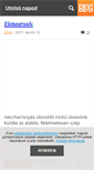 Mobile Screenshot of final24.blog.hu
