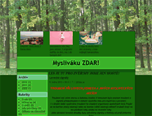 Tablet Screenshot of mysliveckykrouzek.blog.cz