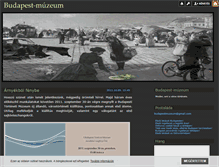 Tablet Screenshot of budapestmuzeum.blog.hu