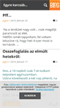 Mobile Screenshot of egyre-karcsubban.blog.hu