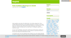 Desktop Screenshot of feojohd.blog.hu