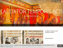 Tablet Screenshot of laudator.blog.hu