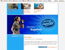 Tablet Screenshot of monika-bagarova.blog.cz