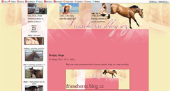 Desktop Screenshot of friesehorse.blog.cz