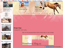 Tablet Screenshot of friesehorse.blog.cz