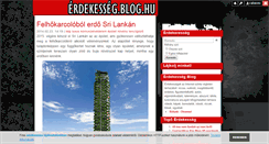 Desktop Screenshot of erdekesseg.blog.hu