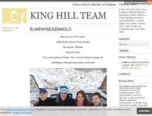 Tablet Screenshot of kinghillteam.blog.hu