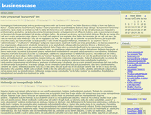 Tablet Screenshot of businesscase.blog.rs