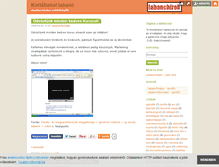 Tablet Screenshot of labanchirek.blog.hu