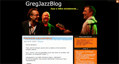 Desktop Screenshot of gregjazz.blog.hu