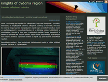Tablet Screenshot of cydonia.blog.hu