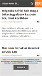 Mobile Screenshot of kozelkelet.blog.hu
