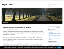 Tablet Screenshot of negre-lloma.blog.cat