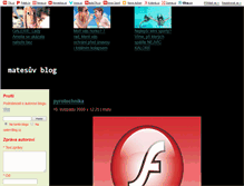 Tablet Screenshot of mates-mata.blog.cz