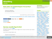 Tablet Screenshot of idez.blog.hu