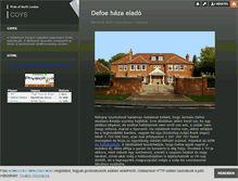 Tablet Screenshot of hotspur.blog.hu
