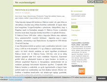 Tablet Screenshot of pihenek.blog.hu