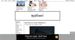 Desktop Screenshot of bydleni-blog.blog.cz