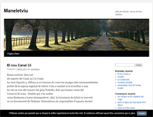 Tablet Screenshot of maneletviu.blog.cat