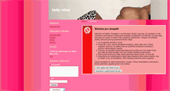 Desktop Screenshot of lady-nina.blog.cz