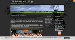 Desktop Screenshot of itftaekwondo.blog.hu