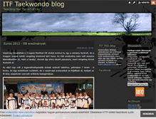 Tablet Screenshot of itftaekwondo.blog.hu