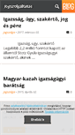 Mobile Screenshot of jogszolgaltatas.blog.hu
