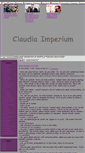 Mobile Screenshot of claudiaimperium.blog.cz