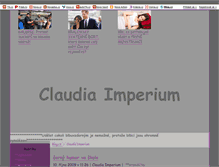 Tablet Screenshot of claudiaimperium.blog.cz