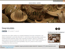 Tablet Screenshot of keramia.blog.hu