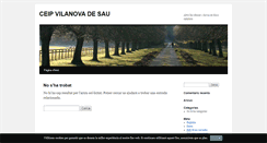 Desktop Screenshot of ceipvilanovadesau.blog.cat