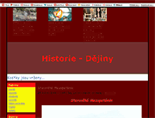 Tablet Screenshot of pokushistory.blog.cz