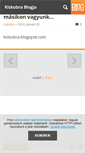 Mobile Screenshot of kiskobra.blog.hu