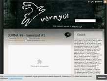 Tablet Screenshot of mrbloodbunny.blog.hu