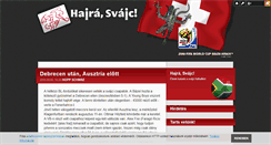 Desktop Screenshot of hajrasvajc.blog.hu