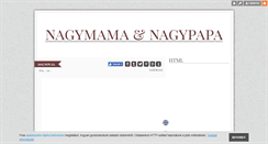 Desktop Screenshot of nagypapa.blog.hu