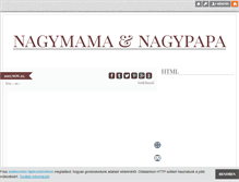 Tablet Screenshot of nagypapa.blog.hu