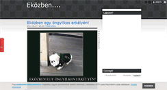 Desktop Screenshot of ekozben.blog.hu