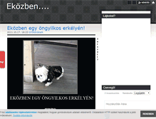 Tablet Screenshot of ekozben.blog.hu