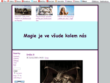 Tablet Screenshot of magickacesta.blog.cz
