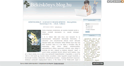Desktop Screenshot of bekeskonyv.blog.hu